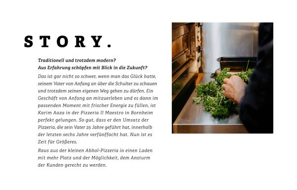 Il Maestro Website Design