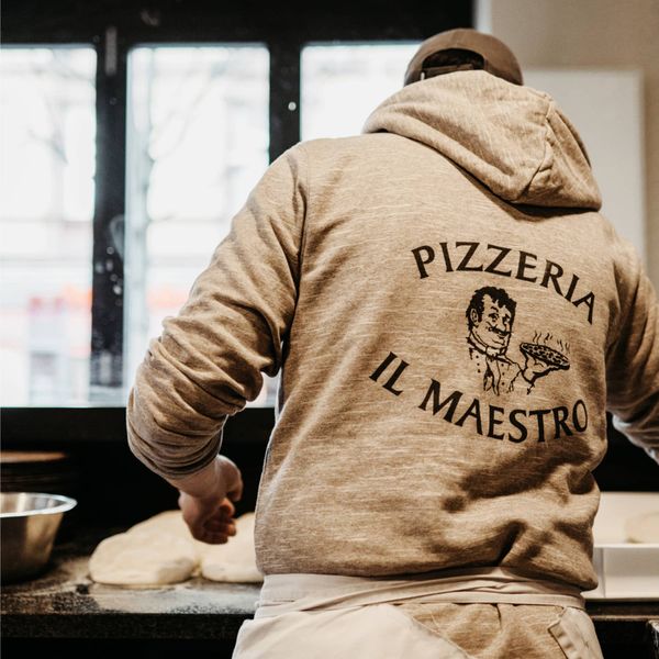 Il Maestro Logo auf Kleidung