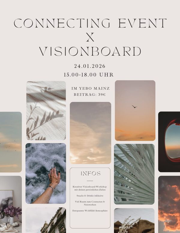 Connecting Event X Visionboard